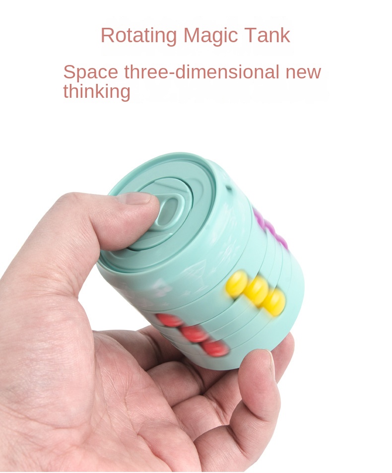 5.6 * 6.8cmAnti-stress thinking development ball magic bean burger Rubik's cube toy stress toy stress ball stress reliever toys