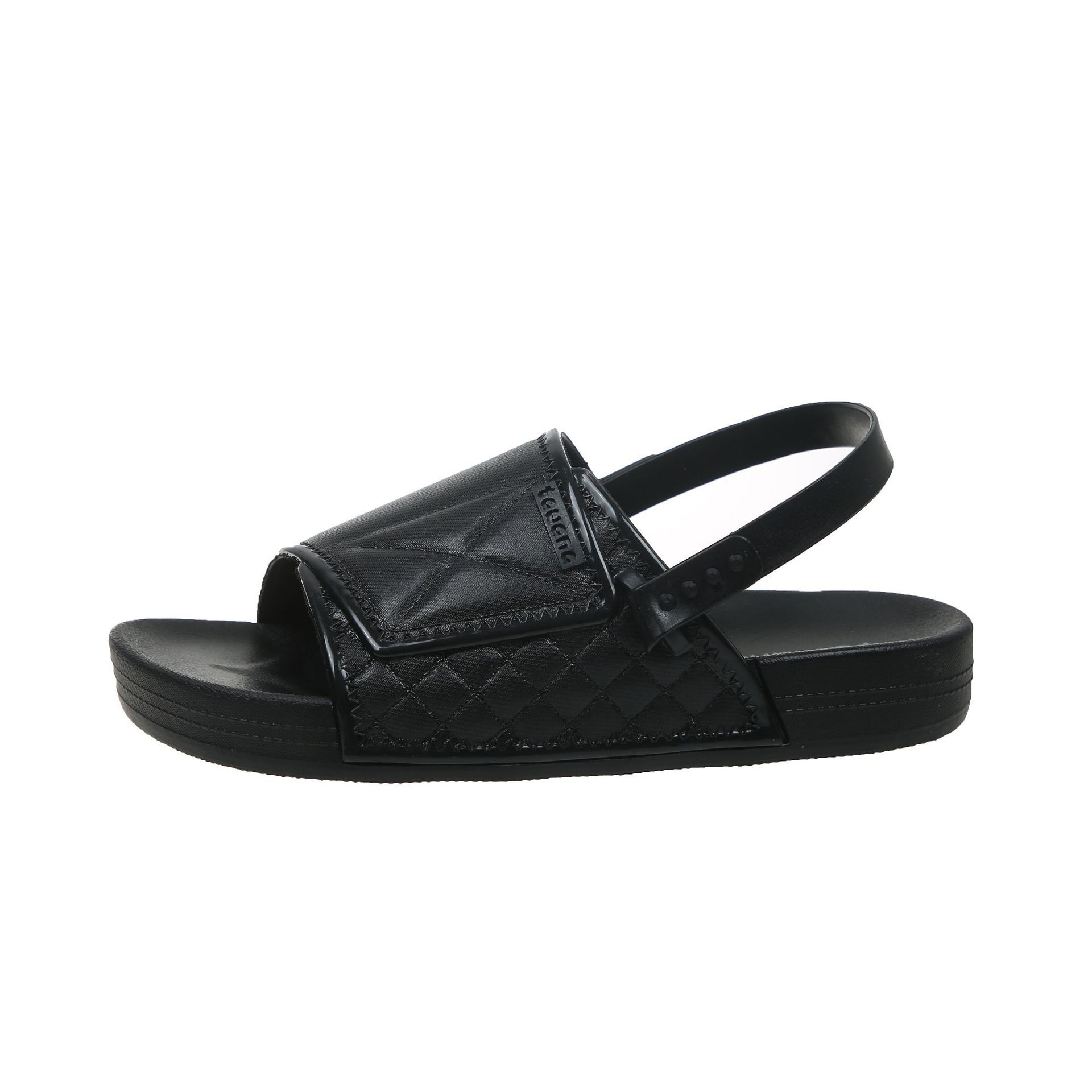 TAWANA Sandals Women's Cross border E-commerce Leisure One Word Sandals Leisure Beach Parent-child Two Wear Flat Outwear Wholesa