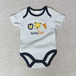 1PC Newborn Baby Boy Girls Clothes Short Sleeve Baby Clothing