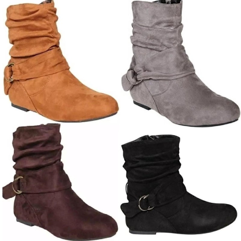 New autumn and winter styles Women's Snow Boots Ladies Large Size High Boots Short Boots Wild Casual Shoes Women's Boots