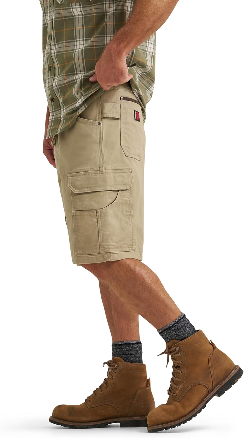 Wrangler Mens Performance Ranger Cargo Short
