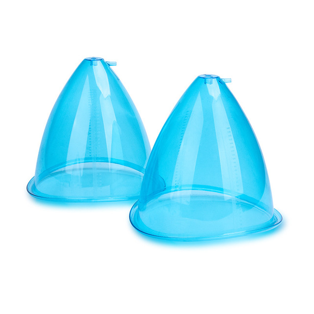 1 Pair 21cm 1800ML Butt Premium Extra-Large Vacuum Suction Cups for Buttock Lift Body Massage Vacuum Cupping Machine Accessories