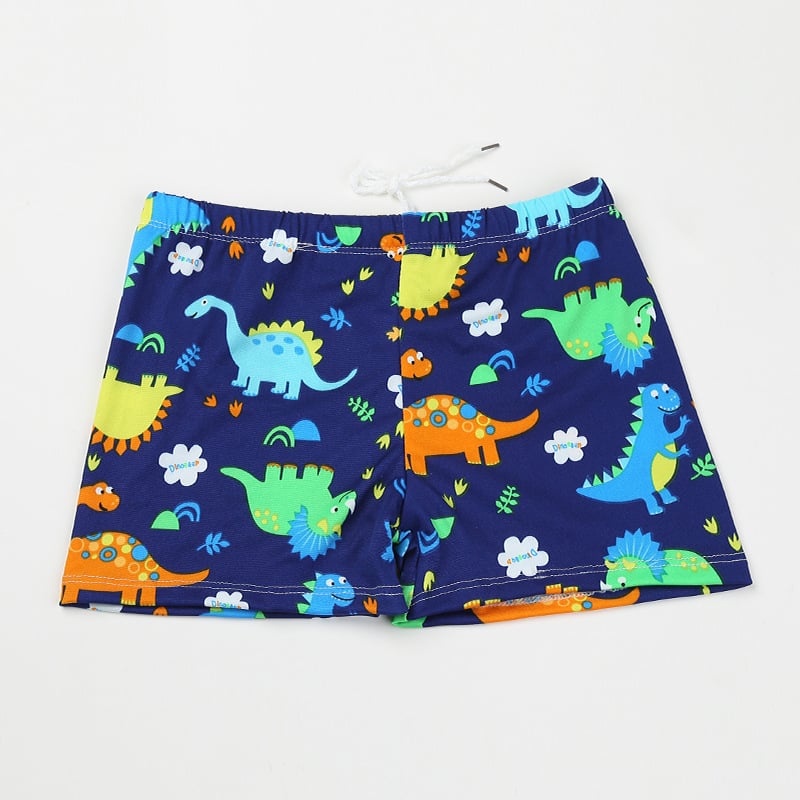 Children's swimming trunks baby swimsuit boy boxer cute cartoon shorts boy swimming trunks one size (30-65 catties)