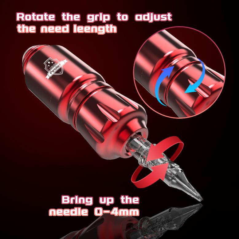 Tattoo Rocket Pen Set Motor Integrated Machine Beauty Embroidery and Embroidery Equipment Rocket Short Pen