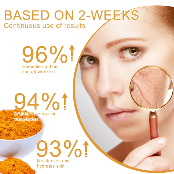 Turmeric Collagen Anti-Aging-Anti-Wrinkle Cream Moisturizing Improve Elasticity Dispelling Wrinkles Repair Instant Wrinkle Cream