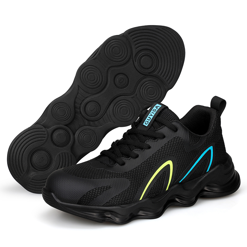 2024 New Safe Lightweight Work Shoes European Standard Puncture-Proof Sneakers Fashion Steel Toe Safety Shoes