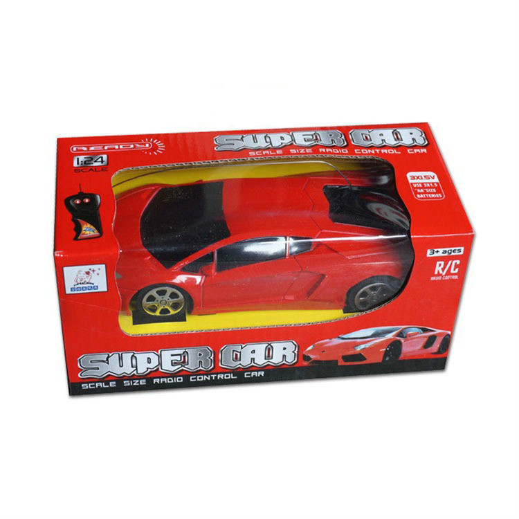 Authentic 1:24 Lamborghini RC Sports Car – Precision Alloy Chassis, LED Lights, and Lifelike Design for Kids