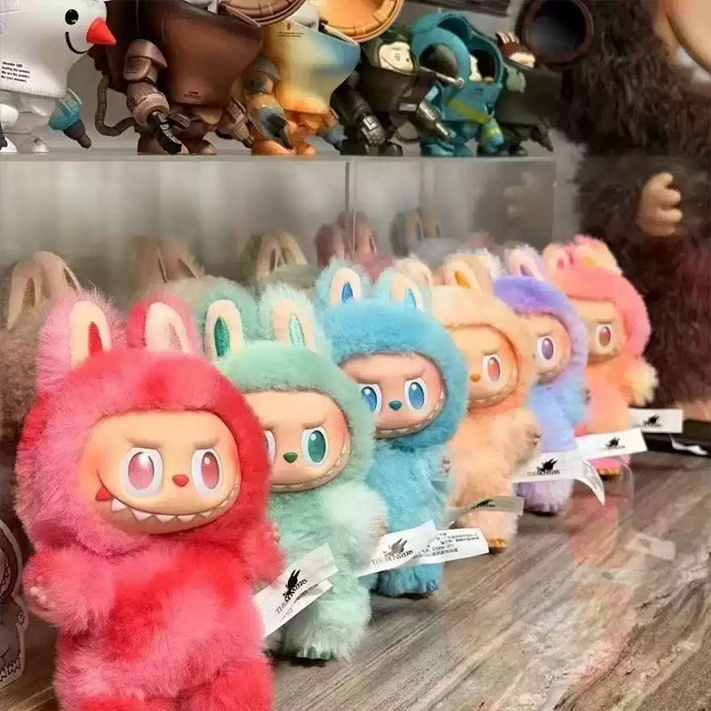 Labubu dolls - Macaron color, genuine. It's the perfect gift for children, family and friends
