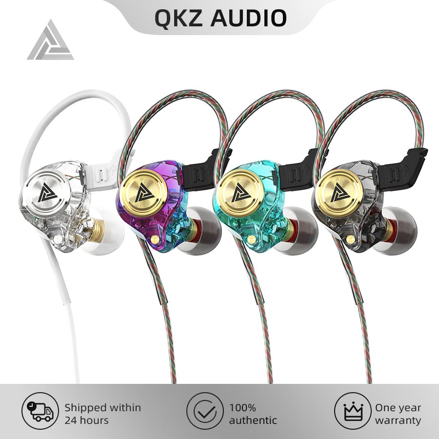 QKZ AK3 FiLe wired earphones, in ear stereo wired earphones, mobile phone wired earphones, earplugs