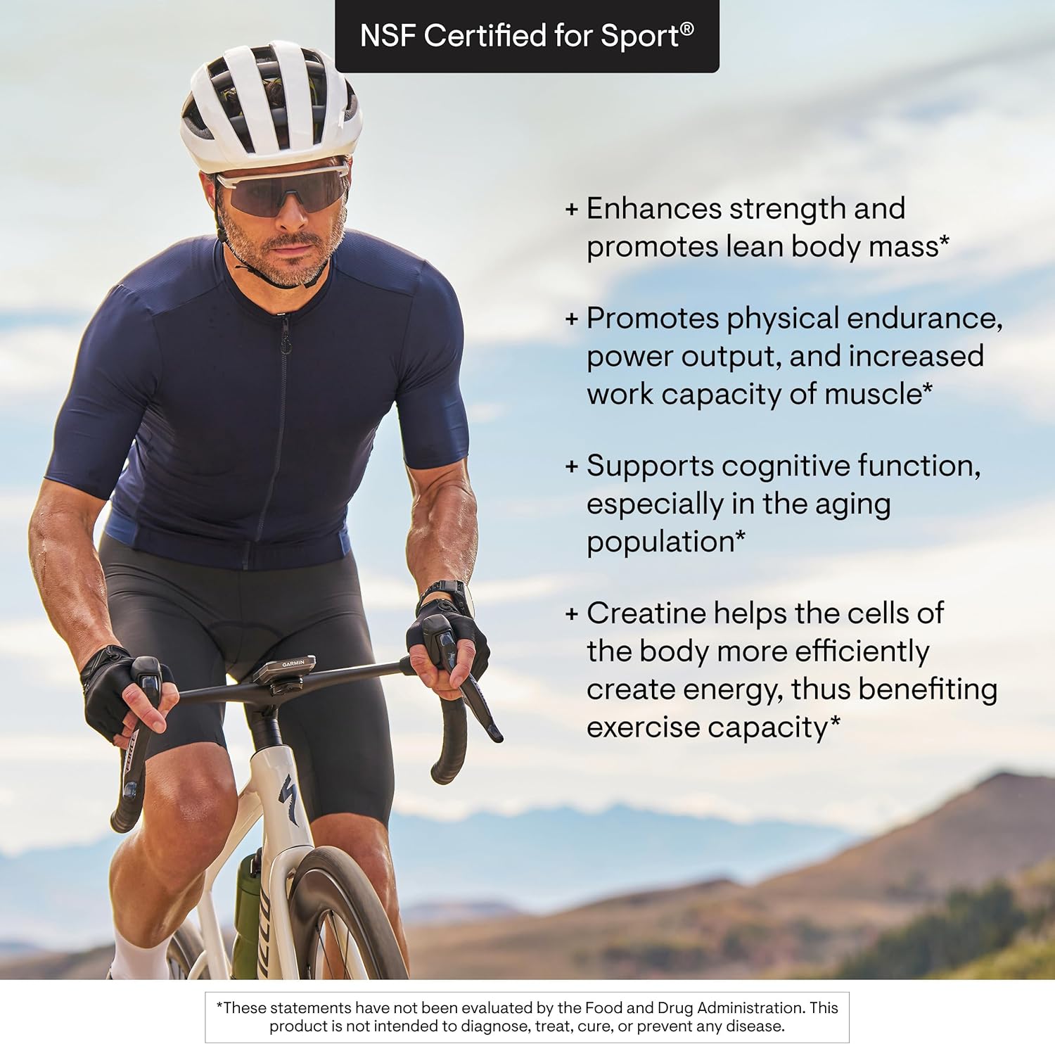 THORNE Creatine - Micronized Creatine Monohydrate Powder - Support for Muscles & Cognitive Function* - for Women & Men - Strawberry - NSF Certified fo