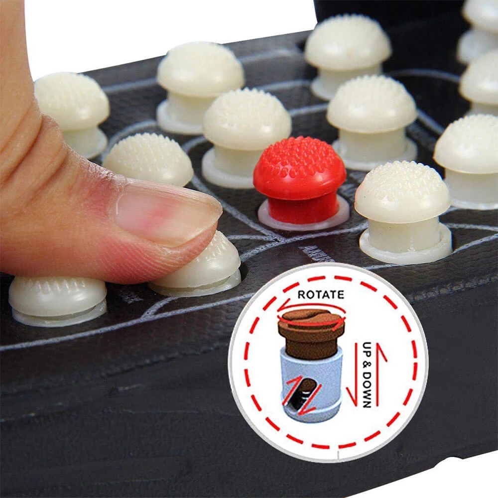 Feet Massage Slippers Foot Reflexology Acupuncture Therapy Massager Walk Stone Shoes Acupuncture Cobblestone Massageador Sandal