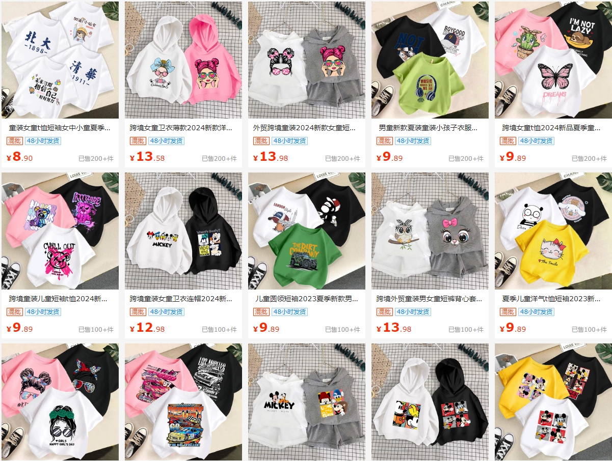 Kawaii Cat Graphic Harajuku Anime Short Sleeve Boys Girls Tshirt Children Cartoon T-shirt Kids Tops Tee Cotton Children Costumes