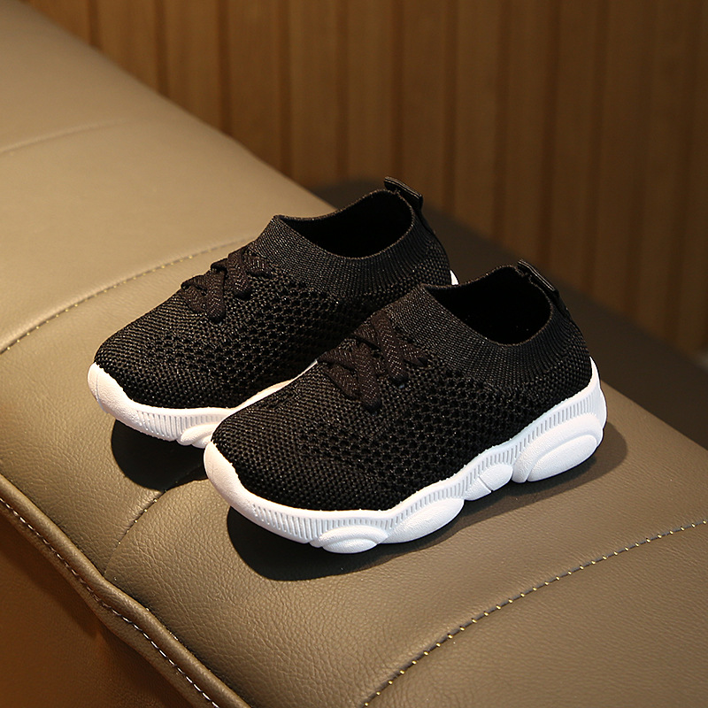 Soft-soled toddler shoes boys and girls breathable sports shoes baby socks shoes non-slip soles