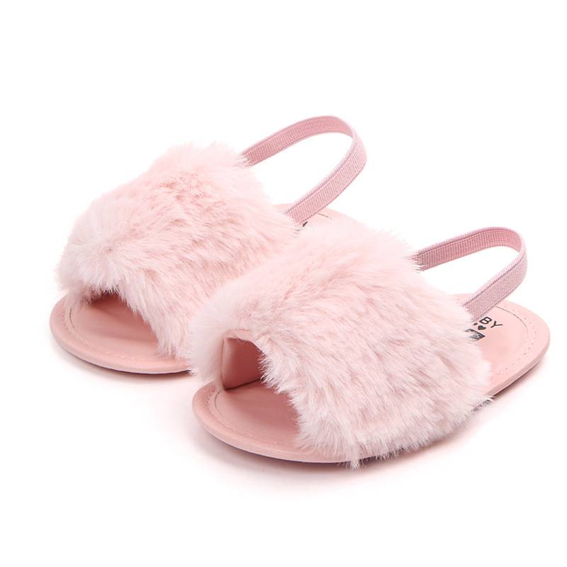 new foreign trade soft breathable baby shoes simple elastic sandals