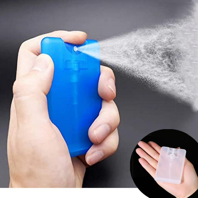 20ml Perfume Spray Bottle Card Shape Mini Sprayer Refillable Water Atomizer Travel Portable Alcohol Spray Tool &