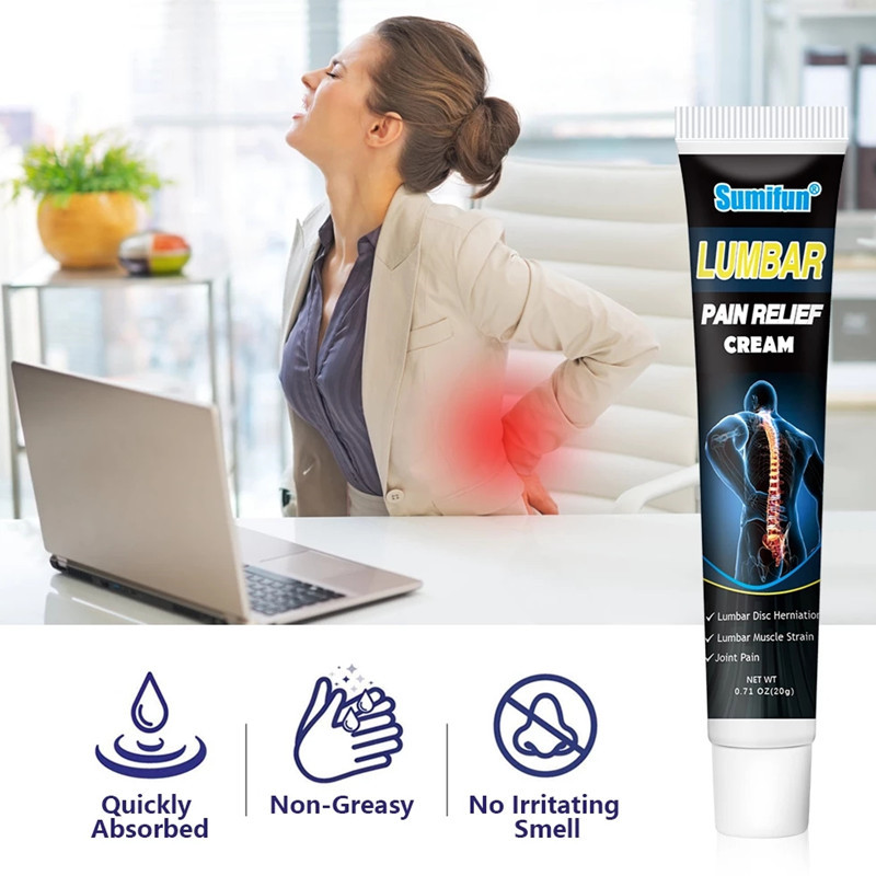 Sumifun20g Lumbar Muscle Strain Ointment Pain Relieving Ointment Skin Cream for External Use