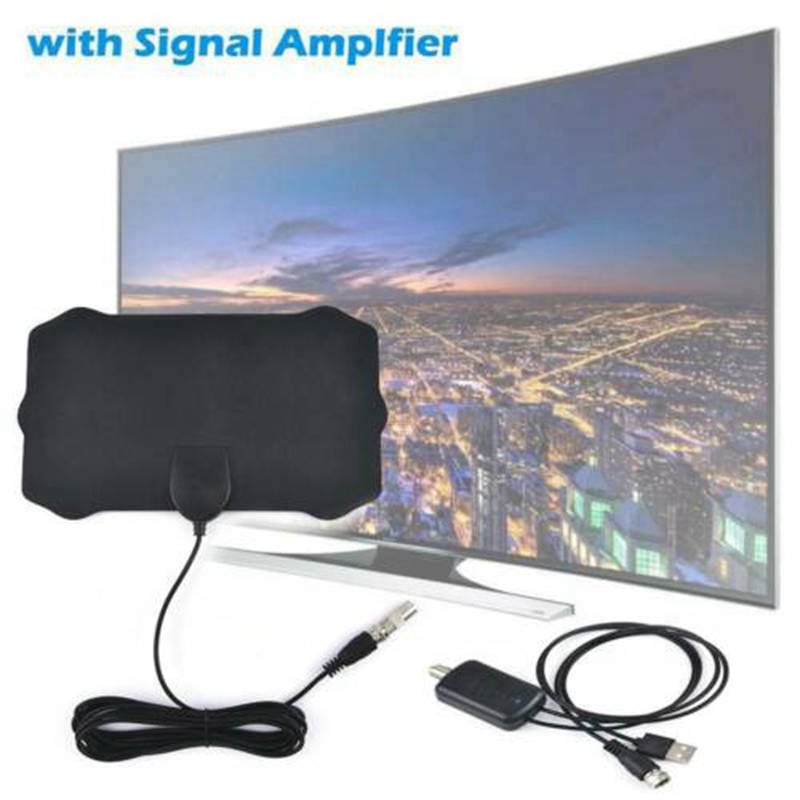 3000 Miles 8K Digital DVB-T2 TV Antenna Indoor with amplifier Booster 1080P Aerial For Car antenna RV travel smart tv