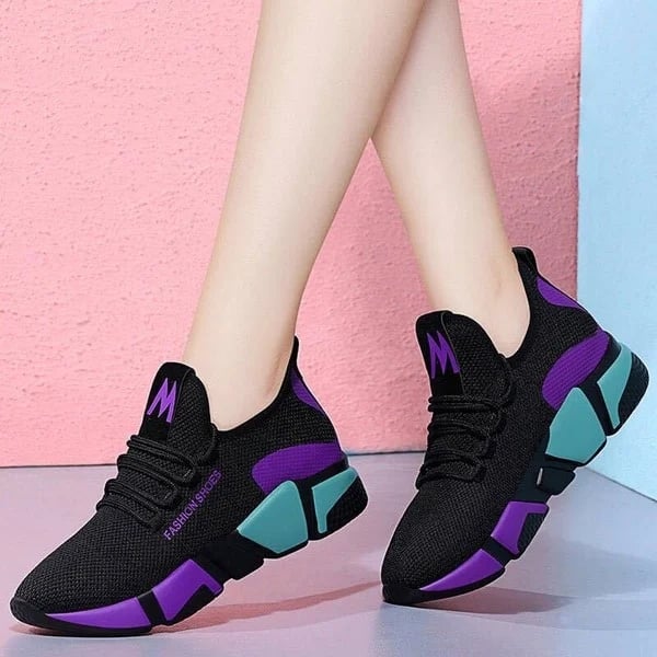Spring New Korean Version Baitao Fashion Women's Single Shoes Leisure Sports Shoes