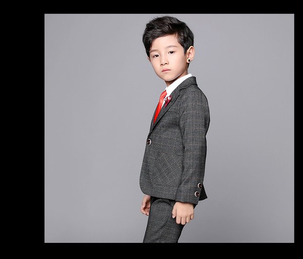 2PCS Baby Boys Suits Formal Kids Blazers School Suit for a Boy Child Costume Wedding Wear 3-10Y Cotton Children Clothing Sets
