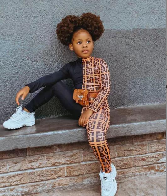 children's wear short sleeved sweater two-piece children's wear girls' suit baby clothes