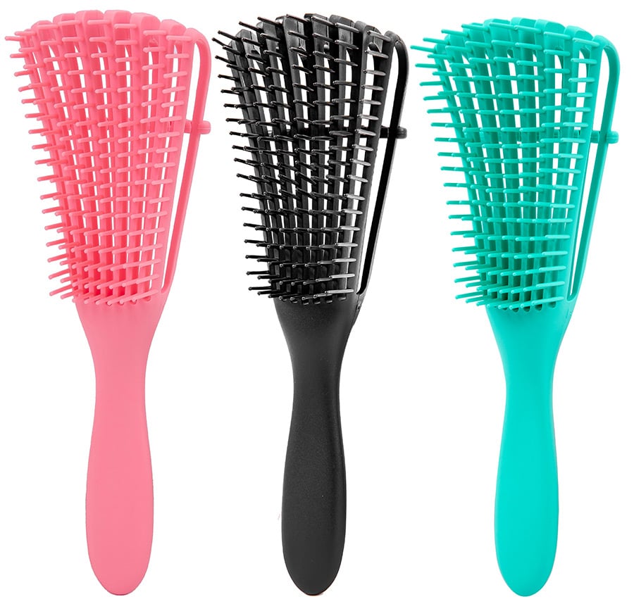 Detangling Plastic Hair Brush Wet Curly Comb Women Health Care Reduce Fatigue Hairbrush Styling Tools