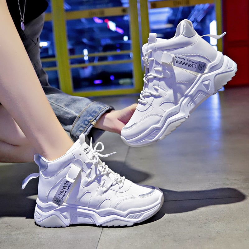 Women Sneakers Fashion Platform Sport Shoes Women Non Slip Breathable Casual Shoes Women Increase Shoes Zapatos De Mujer