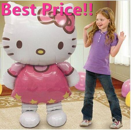 Children's Toys Oversized Hello Kitty Cat Foil Balloons