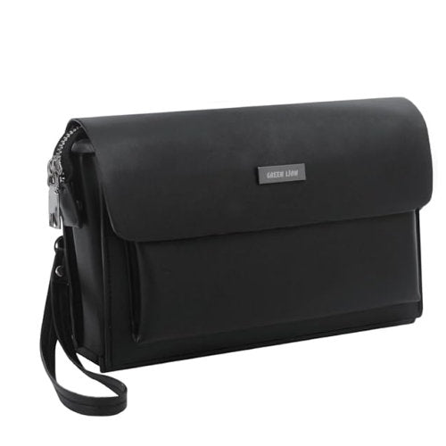 GREEN LION MARA CLUTCH BAG BLACK