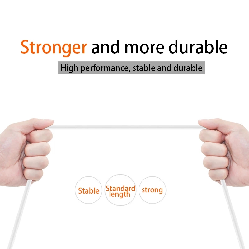 1mOriginal USB Data Sync Charger Cable for iPhone 5 5S SE 6 6S 7 8 Plus X XS Max XR Fast Charging Mobile Phone USB Cables