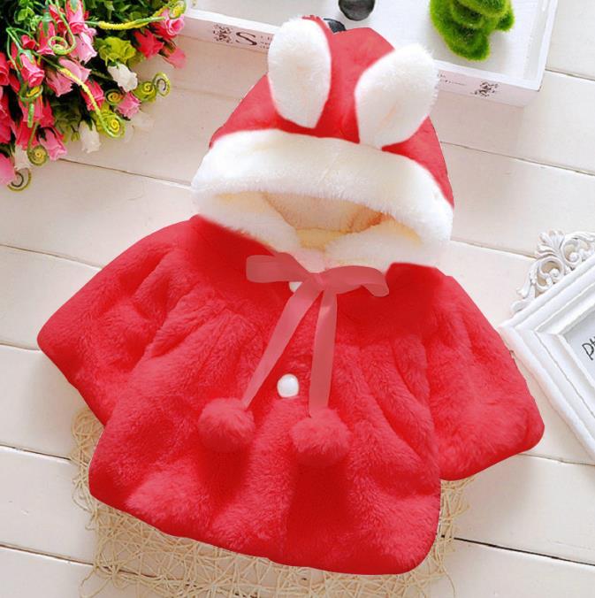 autumn and winter girls small shawls baby cloak children's outside clothing kids princess pearl lapel fur coat