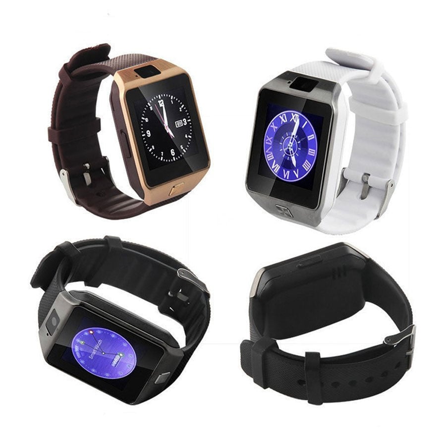 DZ09 Professional Smart Watch 2G SIM TF Camera Waterproof Wrist Watch GSM Phone Large-Capacity SIM SMS For Android For Phone