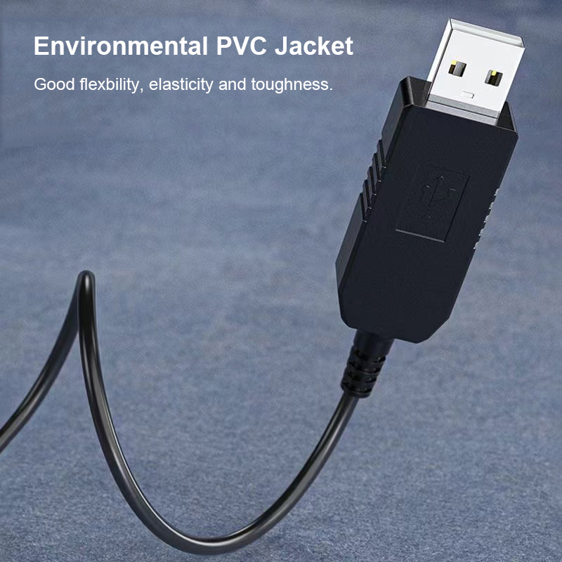 USB power boost line DC 5V to DC 9V / 12V Step UP Module USB Converter Adapter Cable 2.1x5.5mm Plug USB Cable Boost Converter 5V