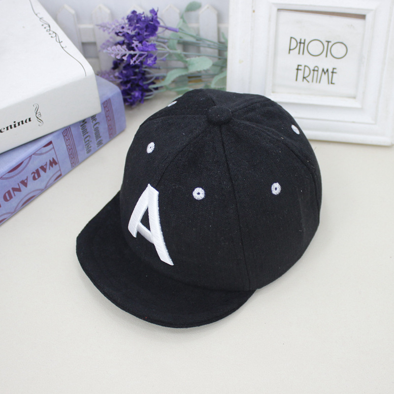 Spring Summer Baby Boy Hat Cap Letter Toddler Baby Baseball Cap Cotton Adjustable Visor Sun Hats Kids Girls Peaked Cap