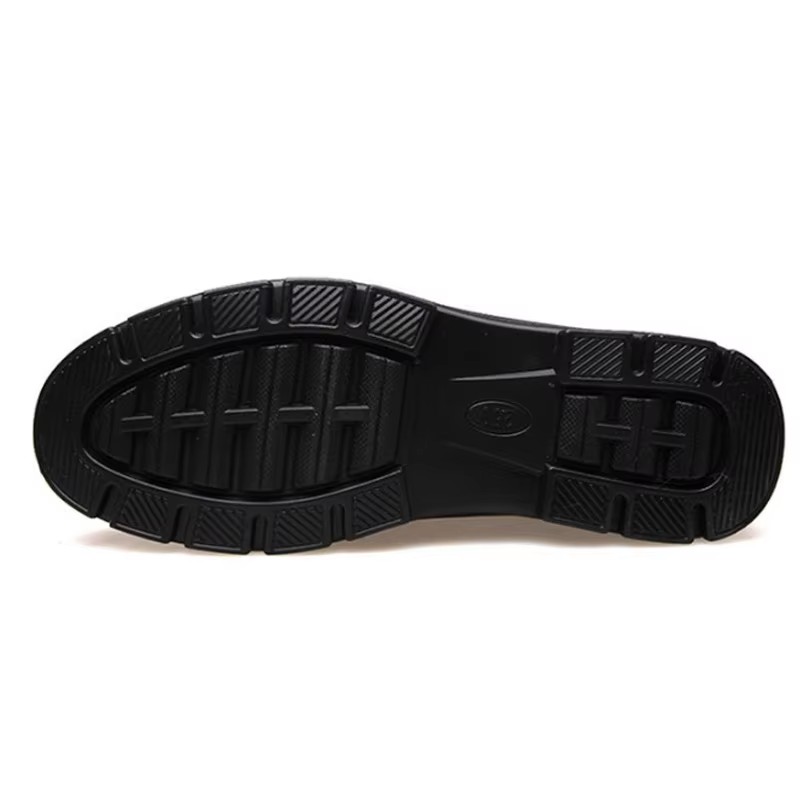 Genuine Leather Shoes Men Brand Footwear Non-slip Thick Sole Fashion Men's Casual Shoes Male Cowhide Loafers