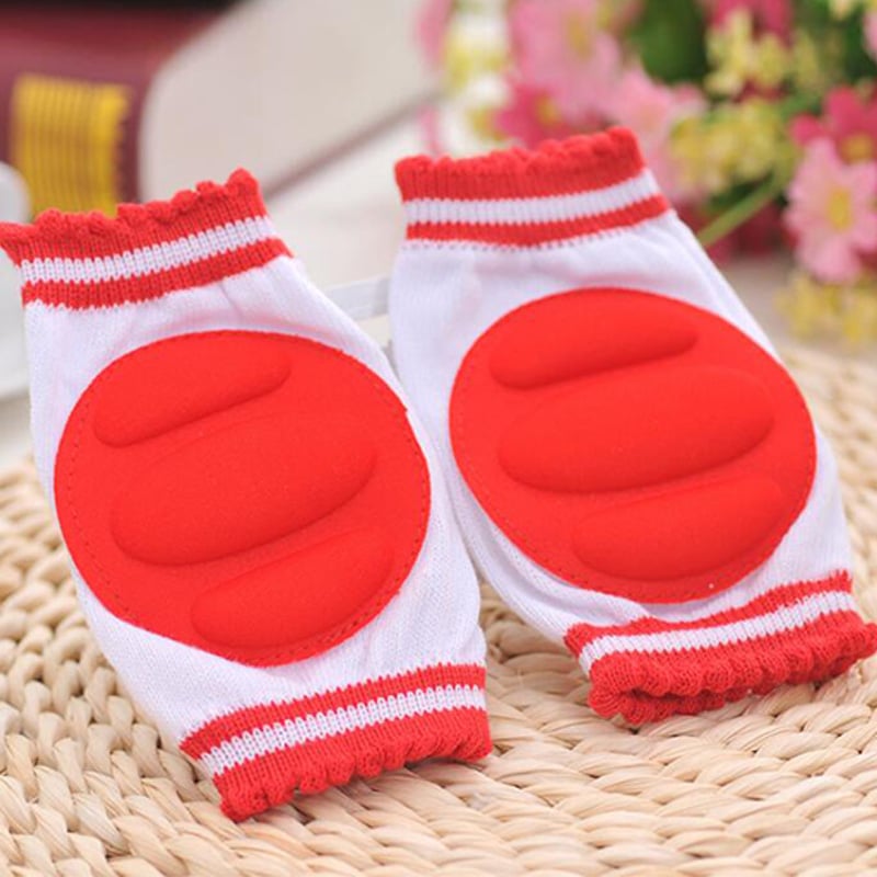 1 Pair Baby Knee Pads Protector Kids Children Safety Crawling Elbow Cushion Infants Knee Pads Protector Leg Warmers Baby