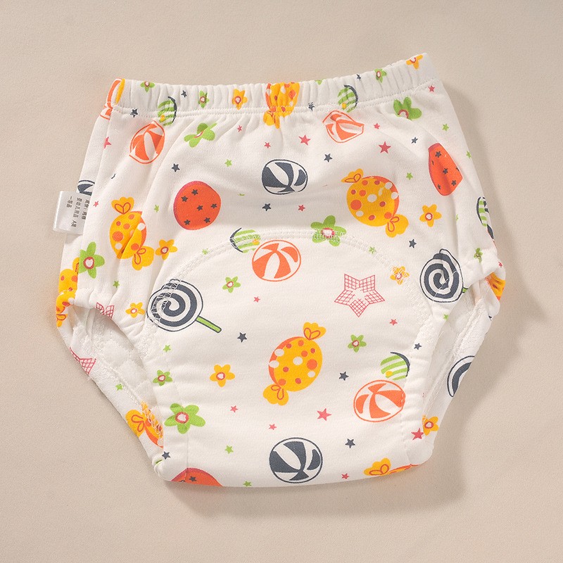 Newborn Training Pants Baby Shorts Solid Color Washable Underwear BABY Boy Girl Cloth Diapers Reusable Nappies Infant Panties