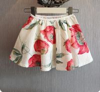 Kids Set Baby Girl Clothing White Shirt Top Floral Skirt Kid Girls Outfit Infant Clothes Suit