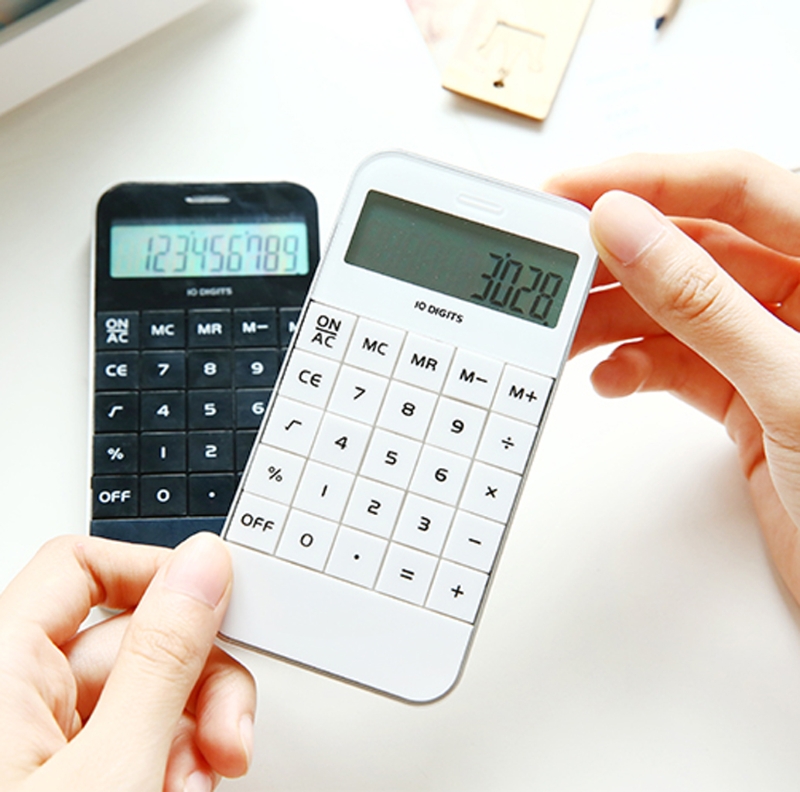 Portable Home Calculator Pocket Electronic Calculating Office SchoolCalculator