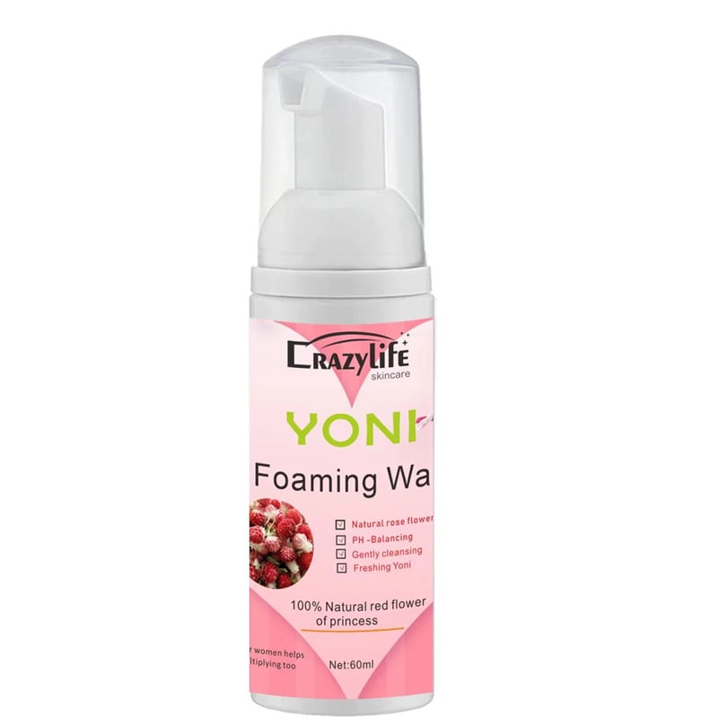 Feminine Intimate Yoni Wash Natural Washing Foam Vaginal Herbs Washer Hygiene Vagina Detox Cleaning Care for Woman Health