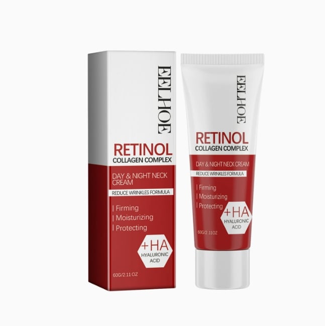 60g Retinol Moisturizing Neck Cream Fade Neck Lines Fine Lines Swan Neck Moisturizing Hydrating Lifting Firming Cream