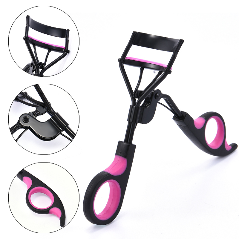Frosted Handle Eyelashes Clip Curl Eye Lash Cosmetic Beauty Makeup Fake Eyelash Curler Curling Tweezers Tools