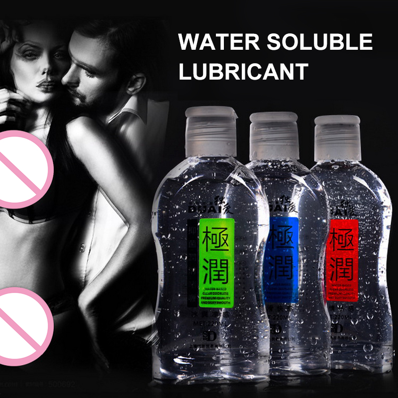 DUAI 220ML Anal Lubricant for sex water based lubricant Personal lubricant sexual massage oil sex lube , Adult Sex products