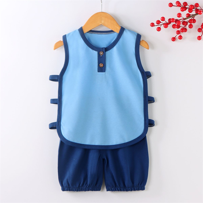 New Summer Baby Girls Clothes Children Boys Casual Vest Shorts 2Pcs/Sets Infant Outfits Toddler Sports Costume Kids Tracksuits