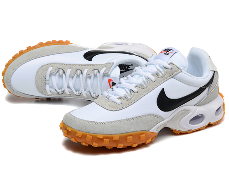 Nike AIR MAX Waffle racer matte olive 9928 air cushion breathable shock absorption anti slip comfortable casual running shoes