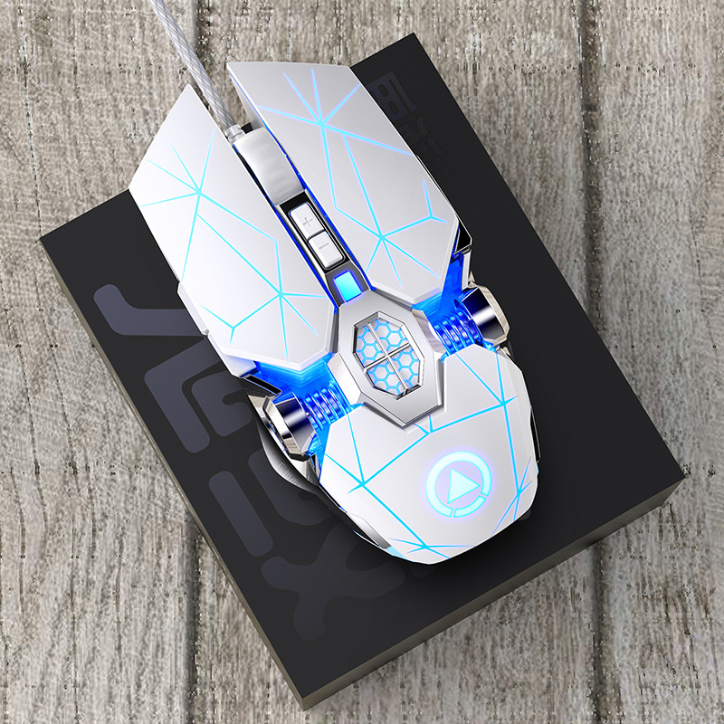 New RGB Pro Gaming Mouse 7 Button Optical USB Wired Silent Computer Mause Gamer Mice Game Mouse For PC Laptop Home Office