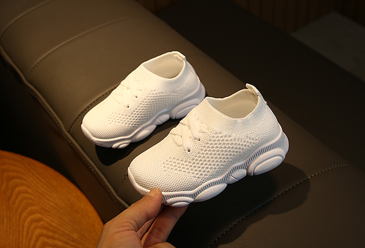 Soft-soled toddler shoes boys and girls breathable sports shoes baby socks shoes non-slip soles