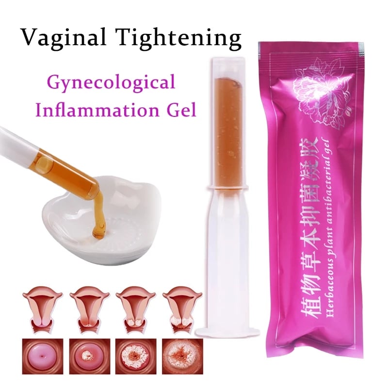 10pc Female Vaginal Tighten Shrinking Gel Chinese Herbs Anti Inflammation Trichomonas Itching Uterus Nursing Gynecological Gel