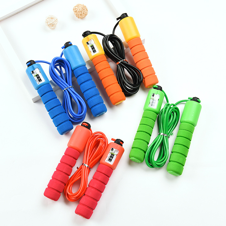 2.7m Adjustable Gym Sports Fitness Crossfit Exercise Fast Speed Counting Jump Skip Rope Skipping Wire Calories