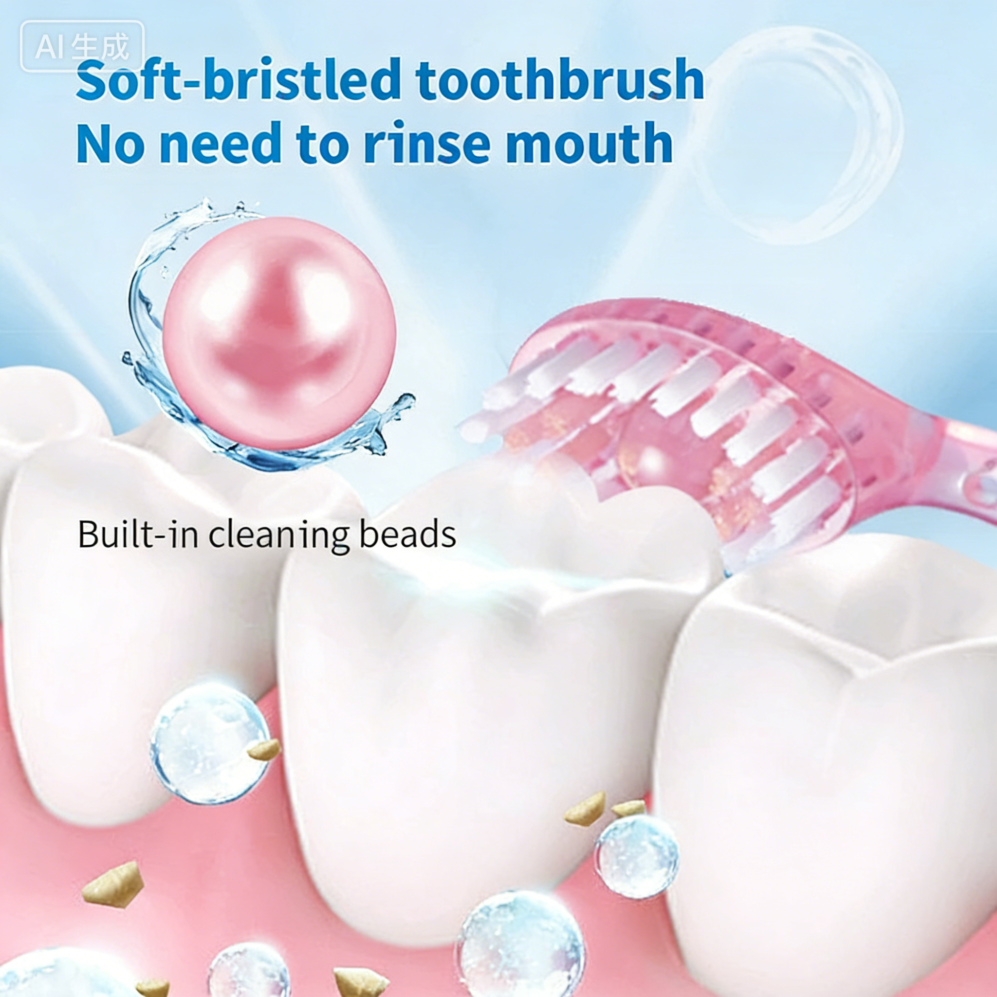 5 in 1 Toothbrush & Floss 12Pcs Mini Toothbrushes with Toothpaste All in one Oral Care Toothpaste and Floss Disposable Travel