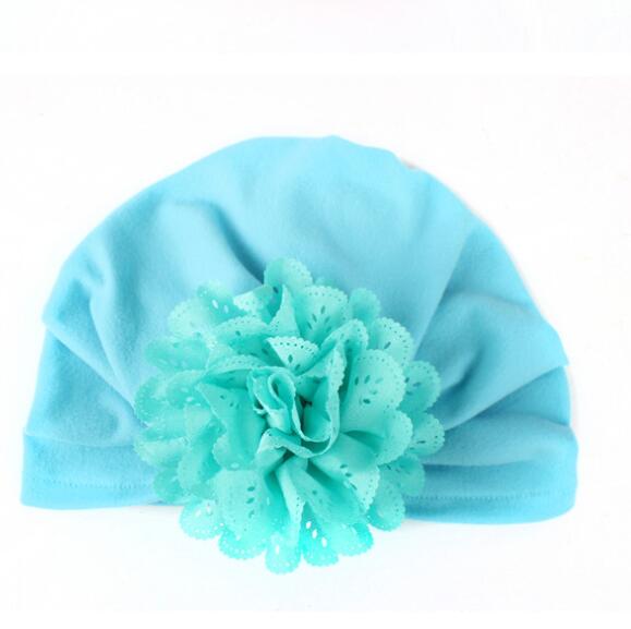 New Baby Girls Hat Flower Knot Bohemian India Hat For Baby Girl Autumn Winter Children's Caps